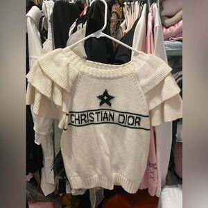dior sweater top
